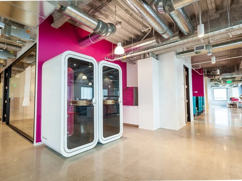 Booth and specialty room project by Source COI