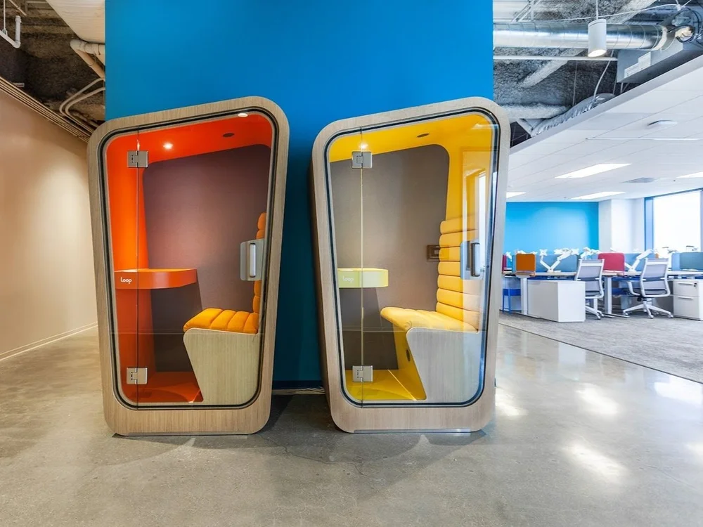 Booth and specialty room project by Source COI