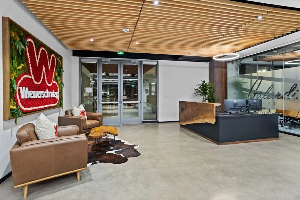 Reception and lobby project by Source COI