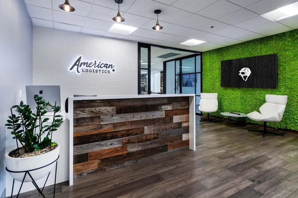 Reception and lobby project by Source COI
