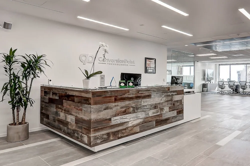 Reception and lobby project by Source COI