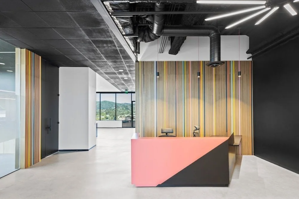 Reception and lobby project by Source COI