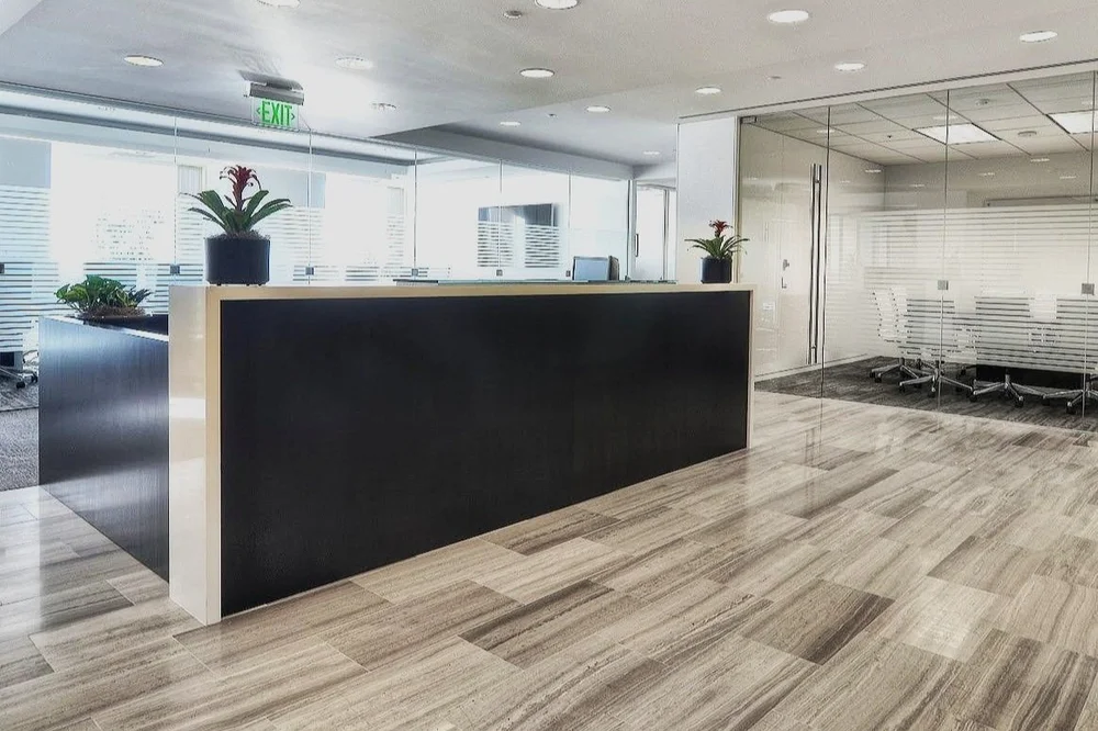 Reception and lobby project by Source COI