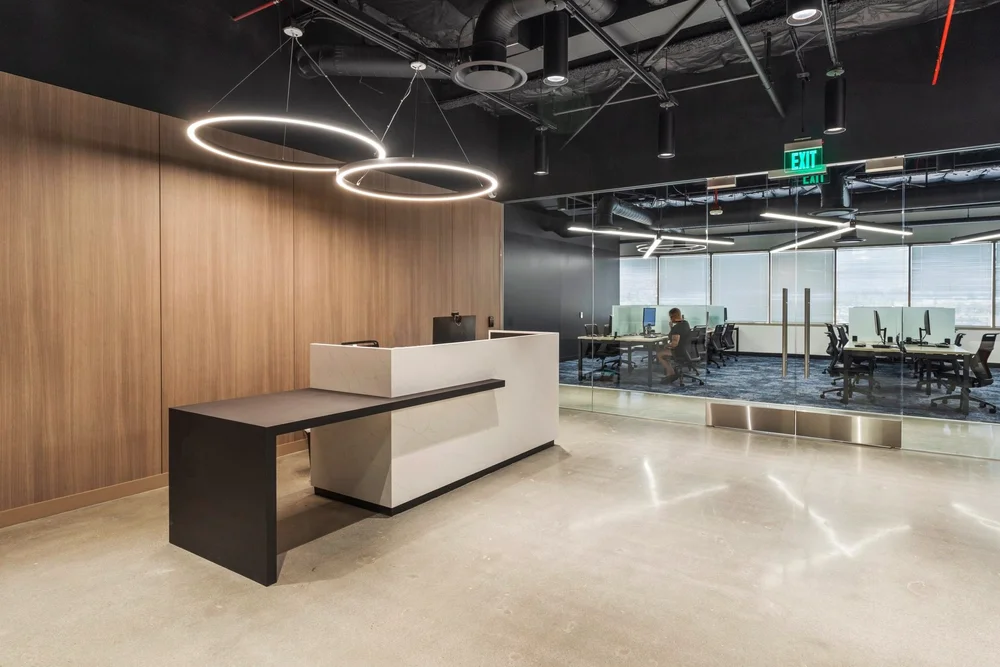 Reception area designed by Source COI