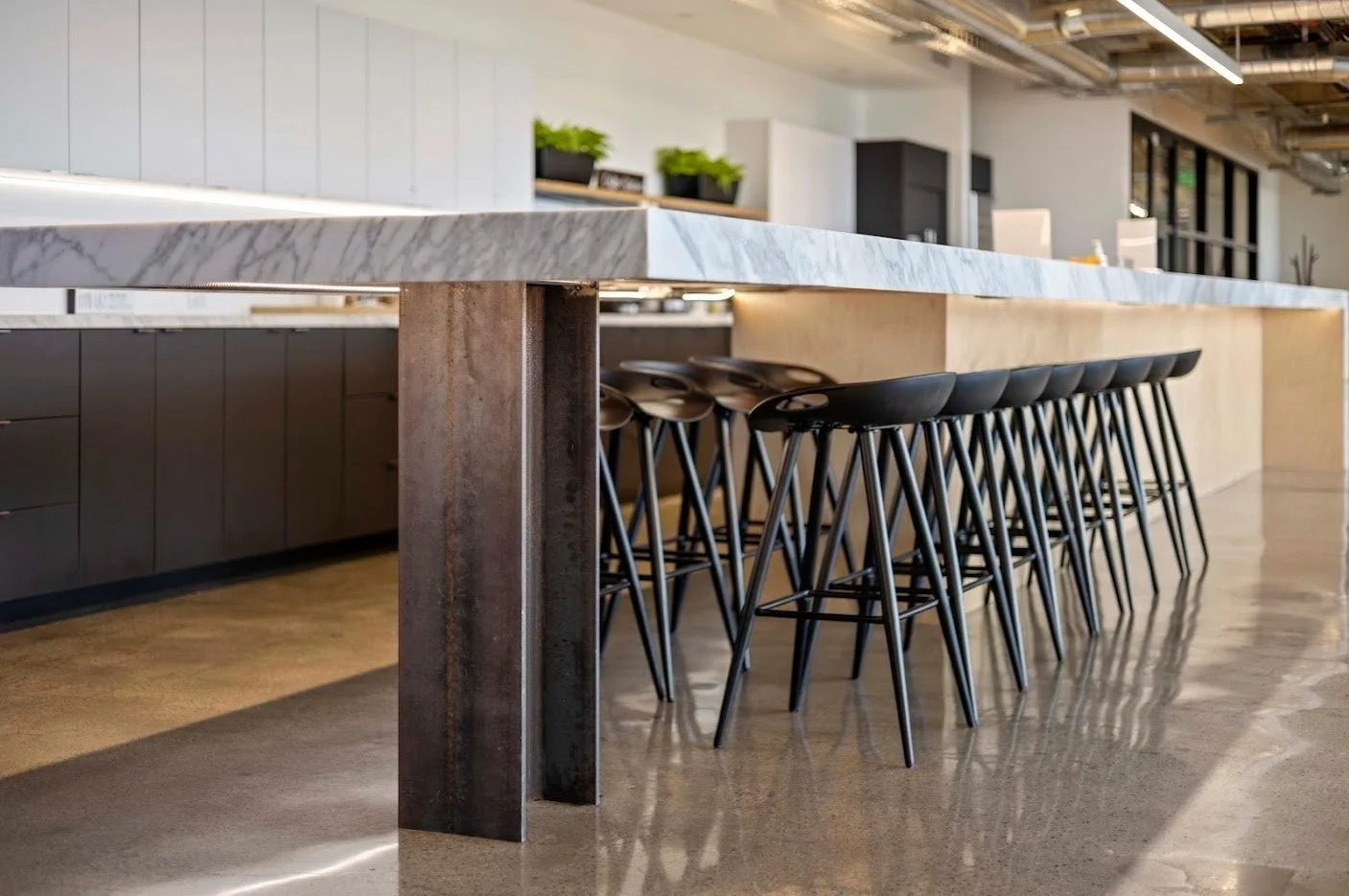 Office breakroom furnished by Source COI