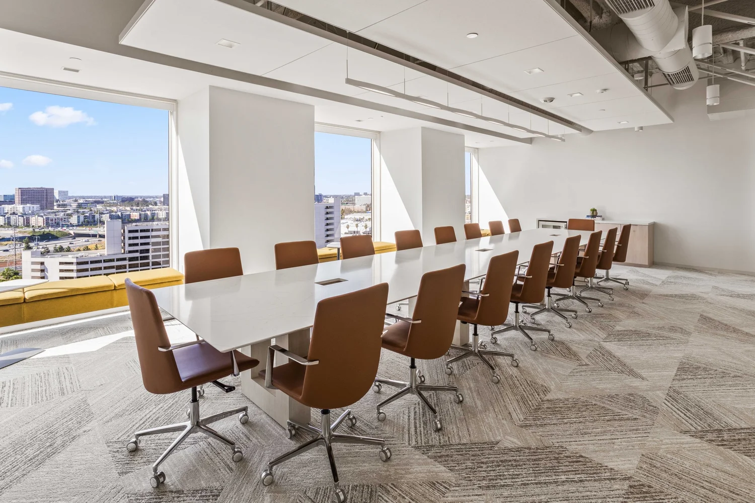 Workstations in the Avanath Orange County office