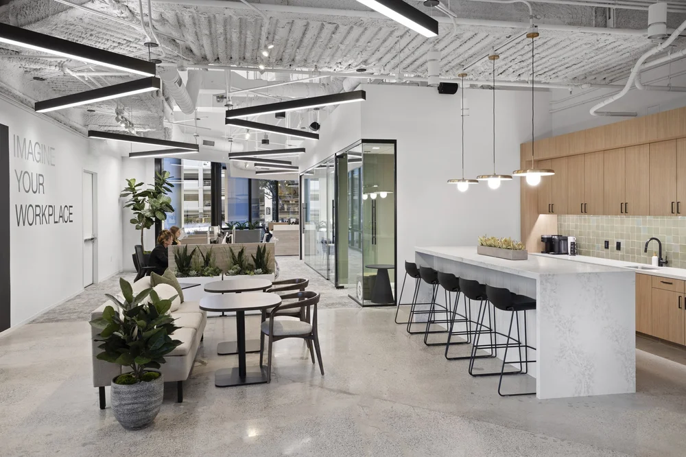 Lounge furniture and sofas at the Irvine showroom