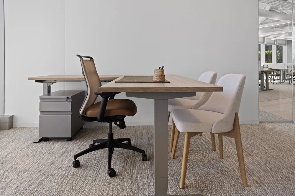 Workspace set up after an office move