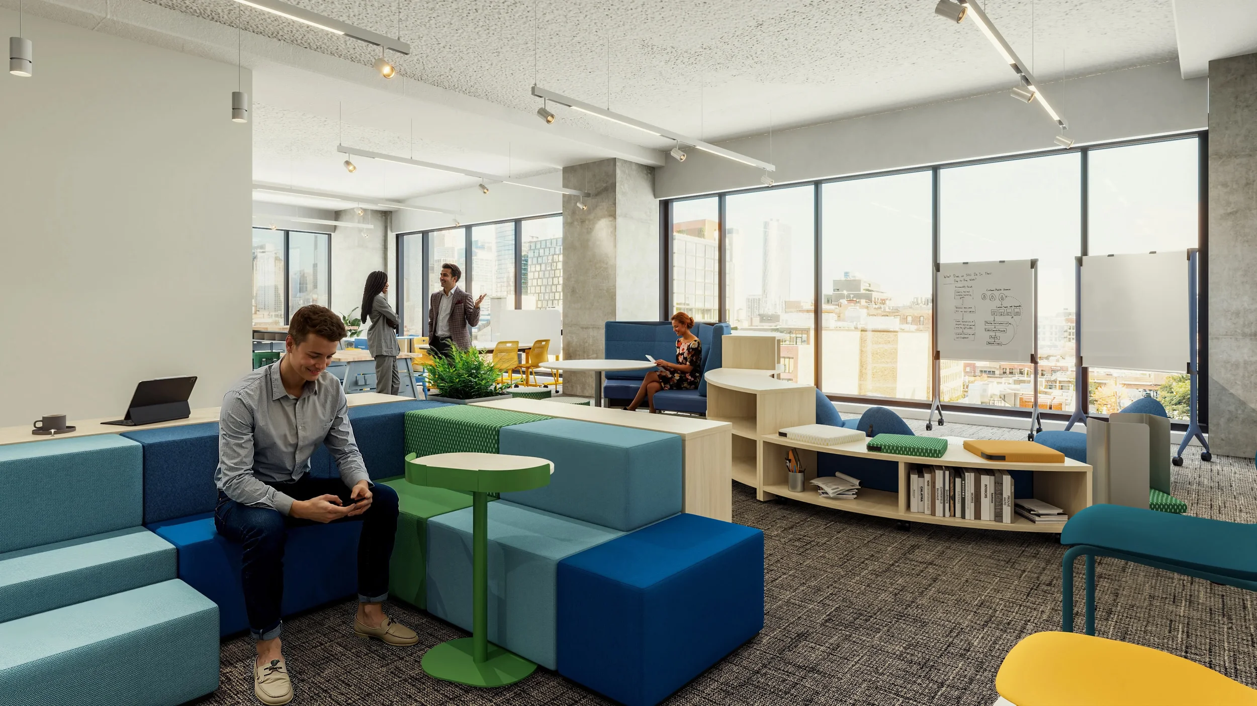 SOURCE COI Chicago flagship showroom interior