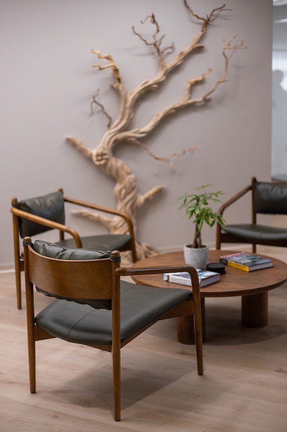 Office designed around the furniture