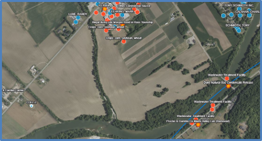Hamilton wellfield siting case study map.png