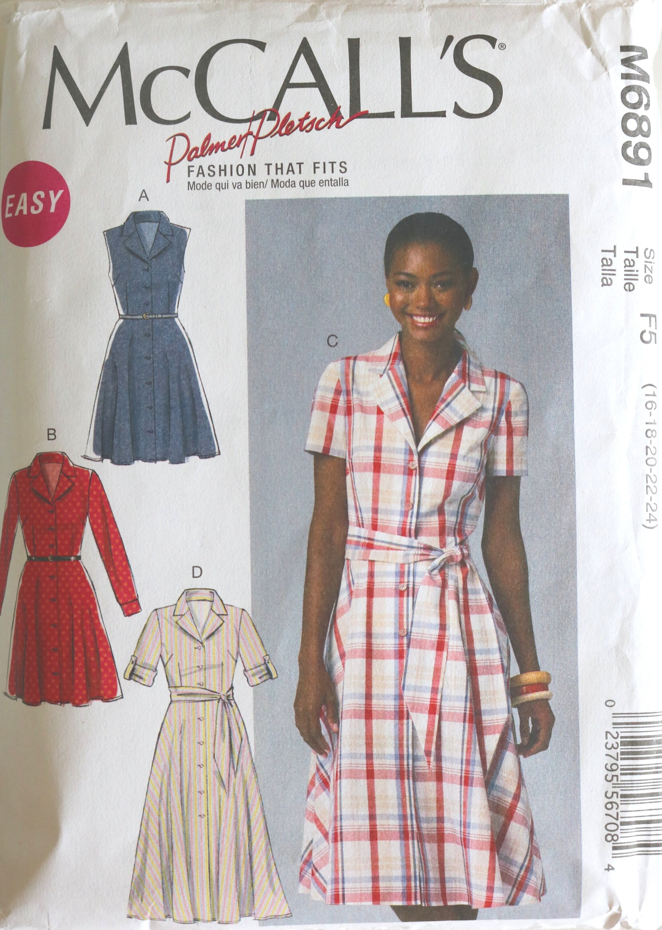 The Road to a #MeMade Wardrobe: McCall’s 6891 — Flair Huxtable