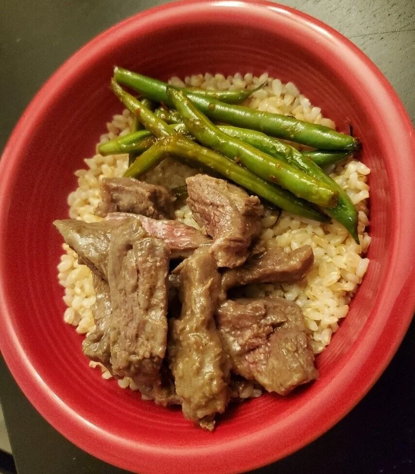 RecipeWasabiMiso Marinated Flank Steak — Flair Huxtable