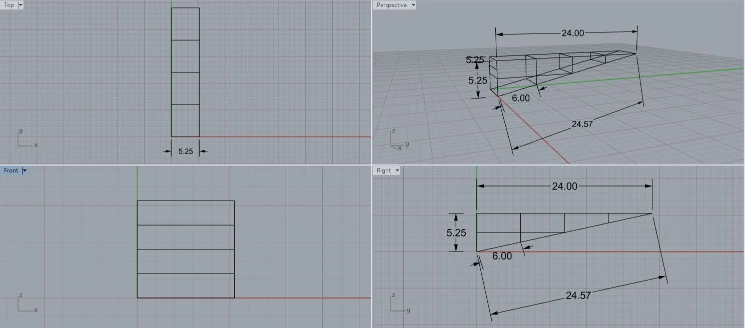 sketch done in Rhinocerous