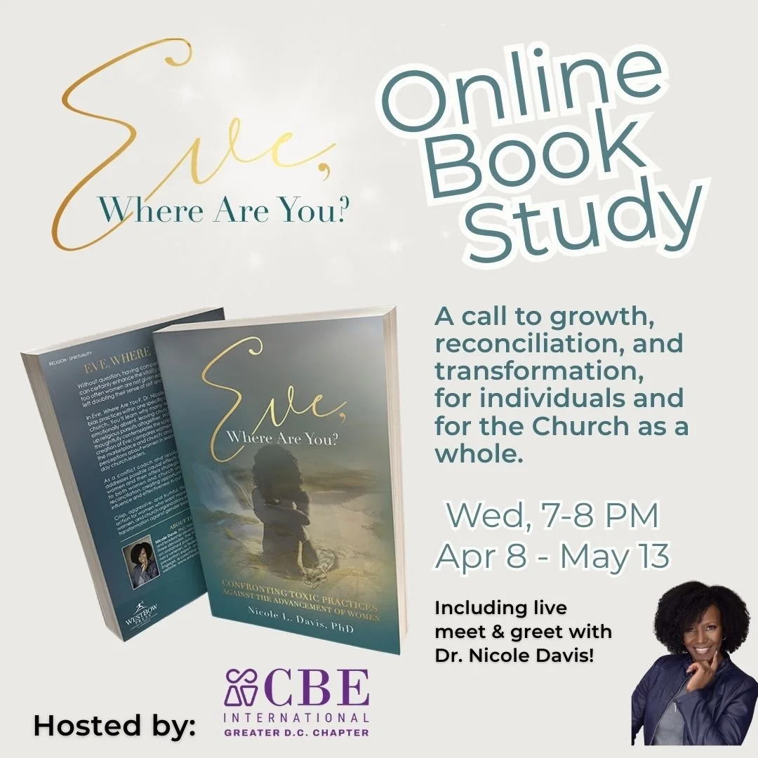 'Eve- Where Are You?" Online Book Study