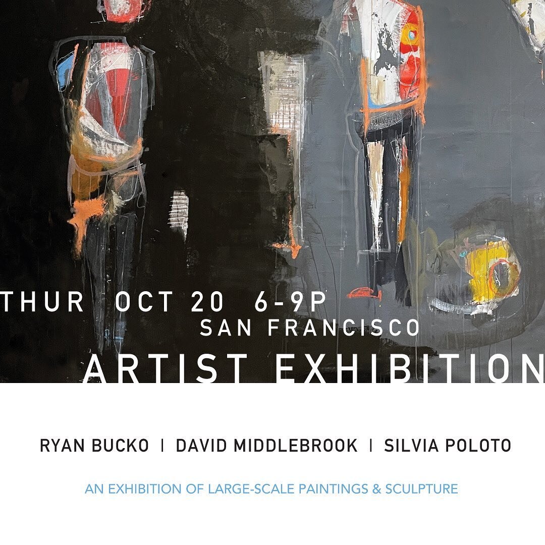 After these past few unsettling years, I&rsquo;m thrilled to announce an exhibition alongside talented artist&rsquo;s, Silvia Poloto &amp; David Middlebrook. The gallery&rsquo;s soft opening will debut my large-scale paintings and sculpture for this 