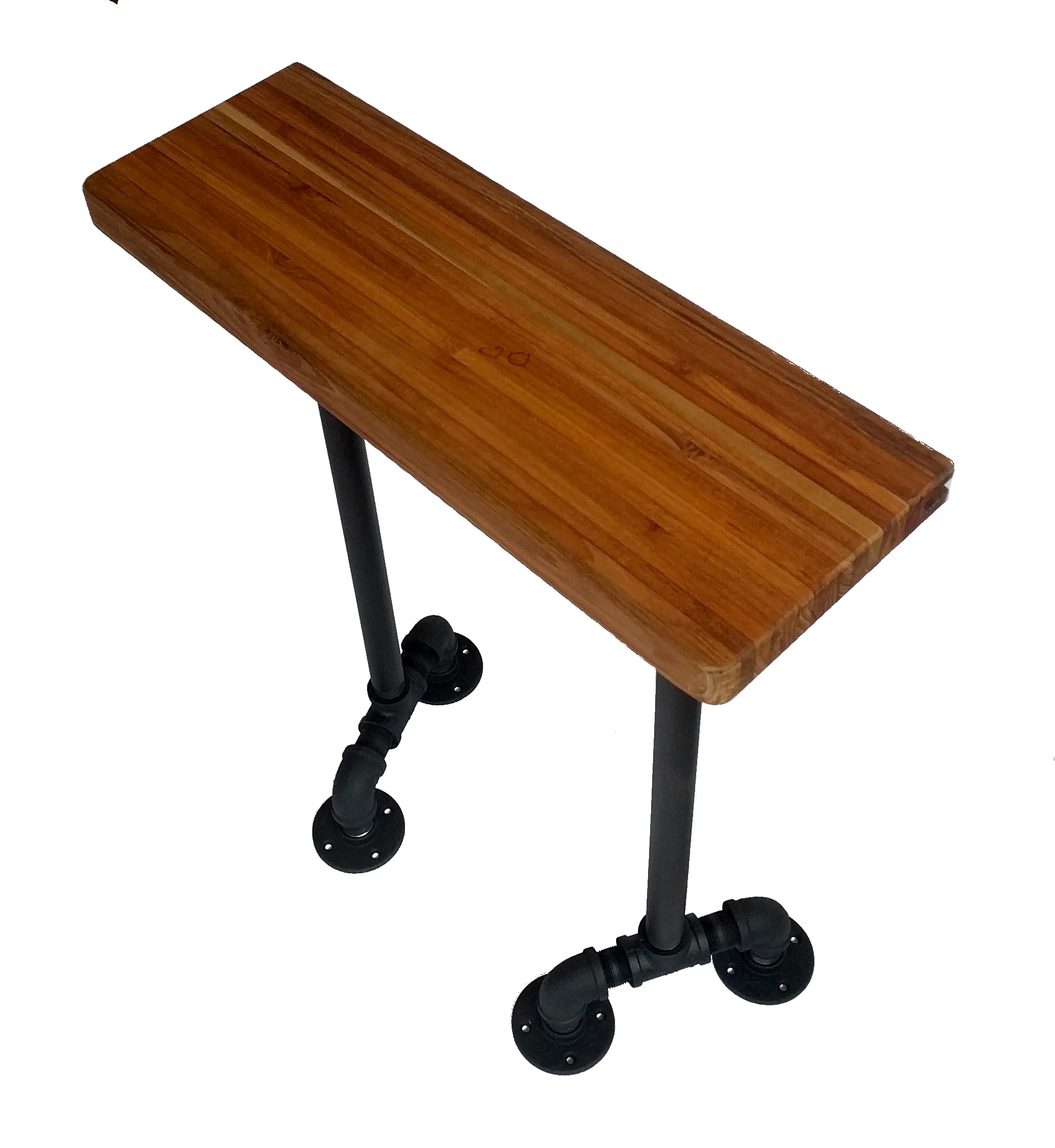 Butcher Block Side Table