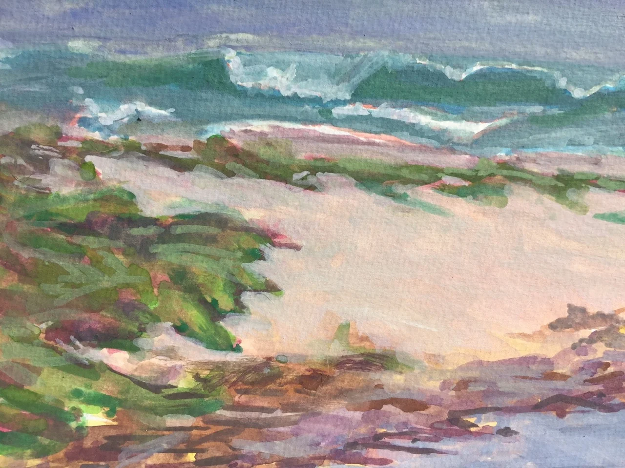 4x6" Gouache on Arches Board