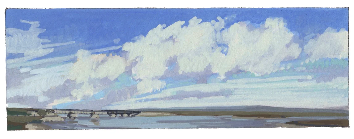 Spring Estuary, Santa Ynez River at Surf Beach by Nicole Strasburg