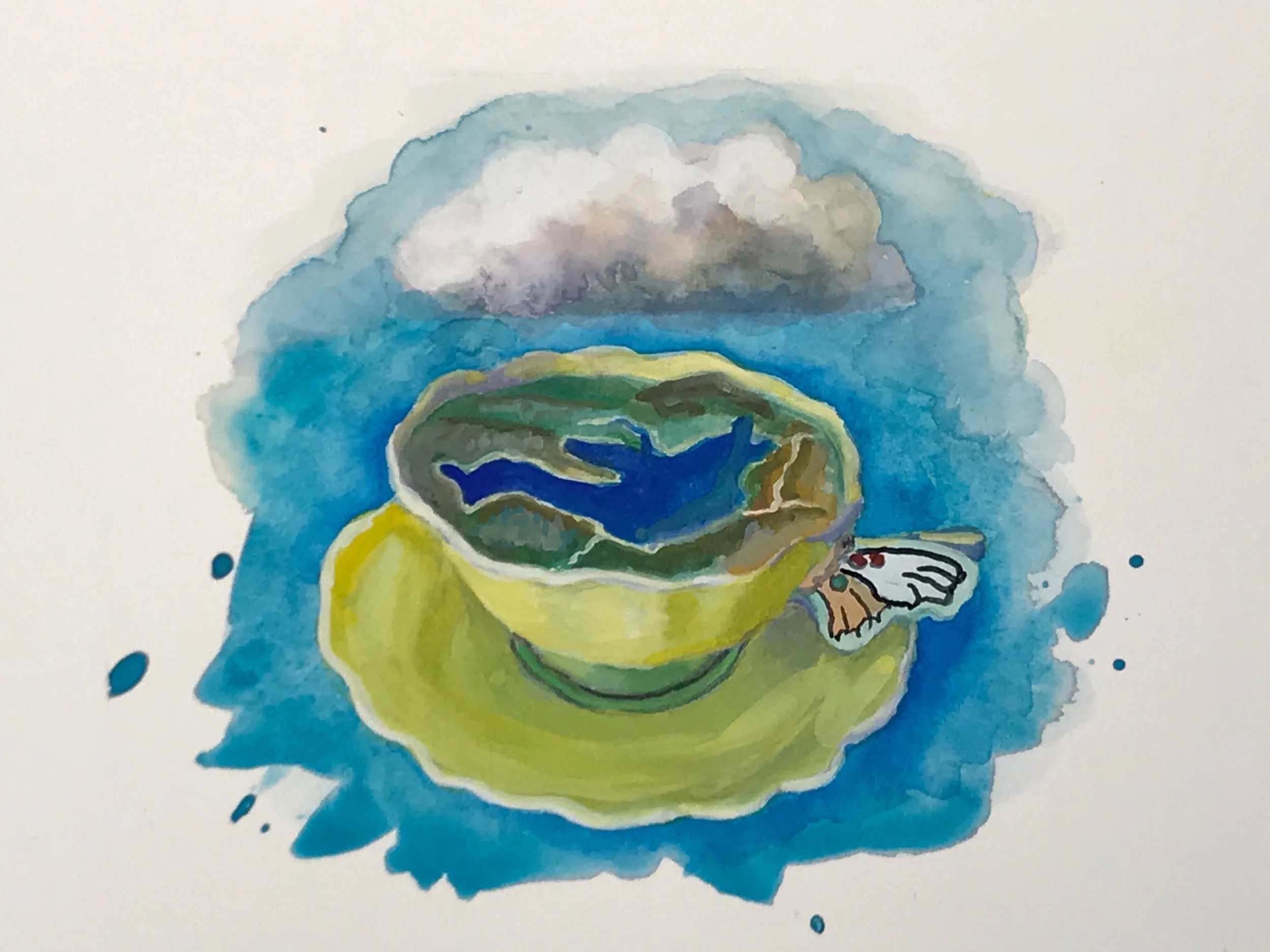 Juncal Dam as a Teacup