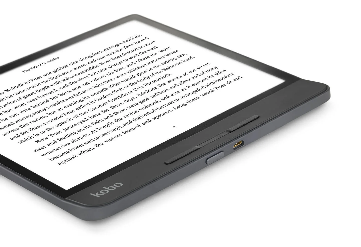October 2018 - Kobo Forma. “Holding it honestly feels like I’m holding something out of a science-fiction movie–a nearly weightless display panel capable of displaying a hardcover page’s worth of print.” - Teleread