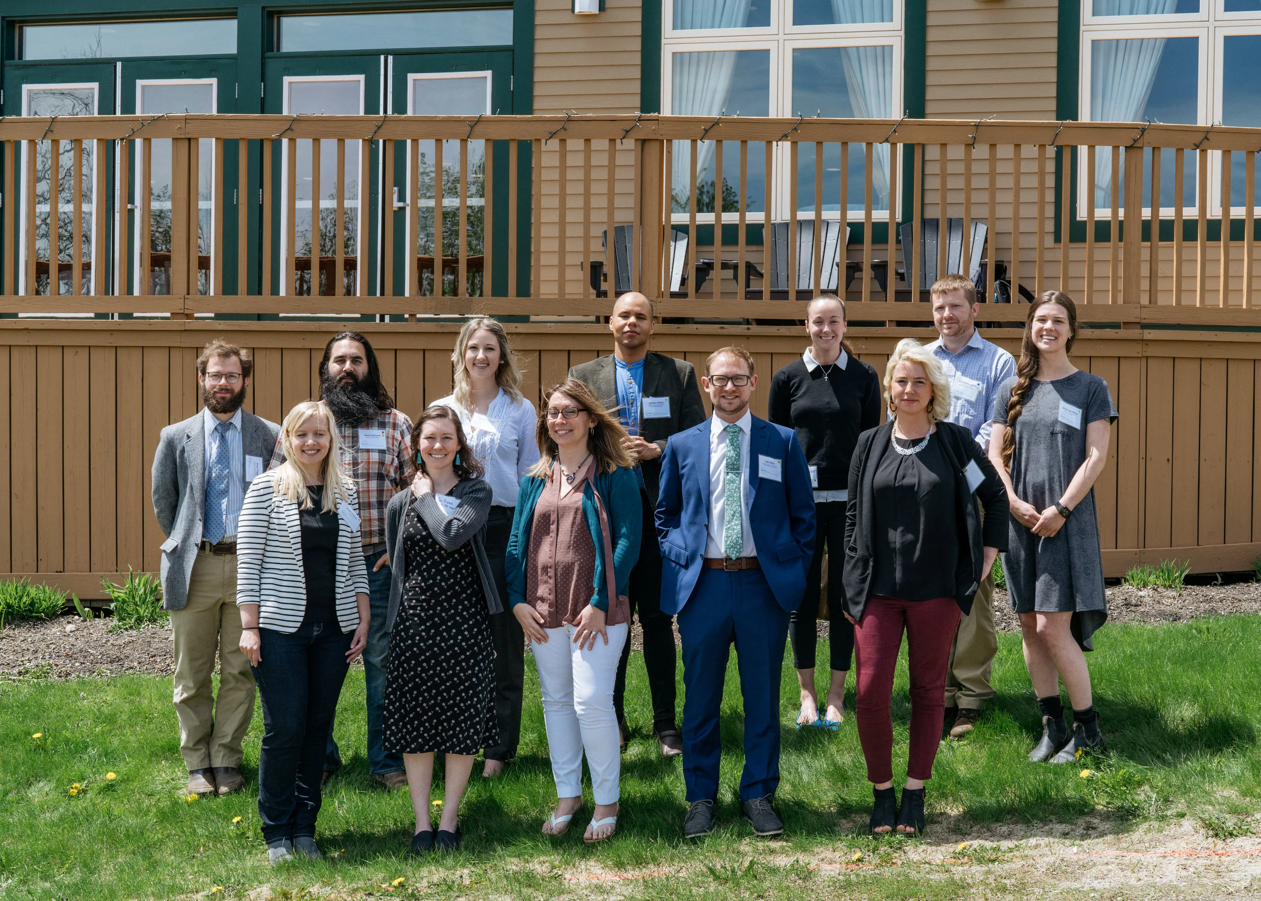Pictured: Top Row (L to R): Peter Paggi, Avery Schwenk, Leanne Hadsel, Steffen Gillom, Becky Gilbert, Chris Parker, McKenna Hayes. Bottom Row (L to R): Kelly Clarke, Cat Bryars, Lori Langevin, Alex Beck, Emma Stewart. Not Pictured: Jonathan Cooper, Ashley Havreluk, Marissa Hutton, Sarah Kovach, Beq Lendvay, HB Lozito, Brian Maggiotto, Diane Michalczuk, Mel Motel, Carson Thurber, Josh Unruh.