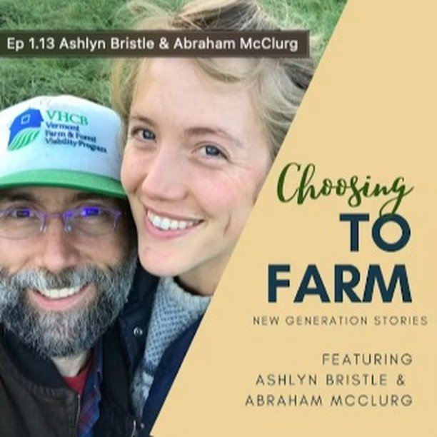 We absolutely love @rebopfarmvt here in Brattleboro, so we were thrilled to stumble upon this podcast about how the owners, Ashlyn Bristle and Abraham McClurg, got into farming. Check it out! Link in bio.

&lsquo;Choosing to Farm&rsquo; is a podcast 