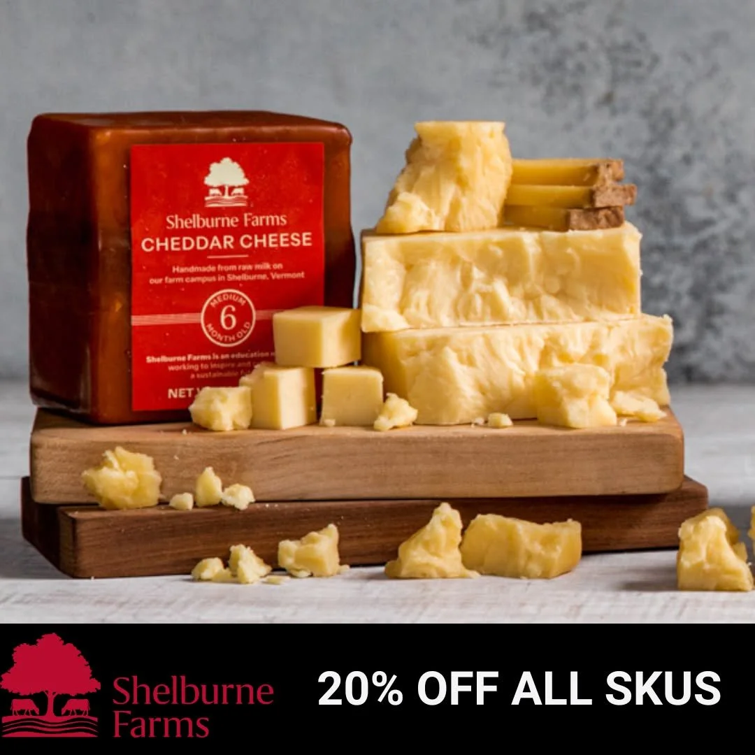 We are full of gratitude for the amazing deals we have to offer you this November! 

Shelburne Farms (Shelburne, VT)

&hellip;20% off all SKUS

@shelburnefarms is a 1,400-acre working farm that includes a market garden, woodlands, pastures, a dairy w