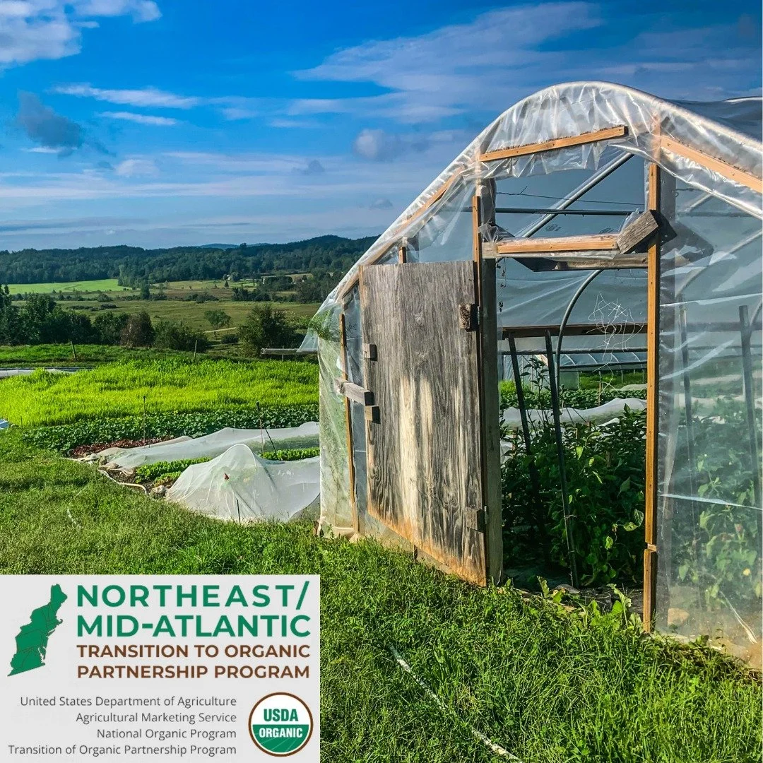 Want to go organic? Check out TOPP! The Transition to Organic Partnership Program, a USDA funded program coordinated in Vermont by @nofavermont.

Kirsten and Elias of @rockyhillfarmvt, are no strangers to organic practices, having both worked on orga