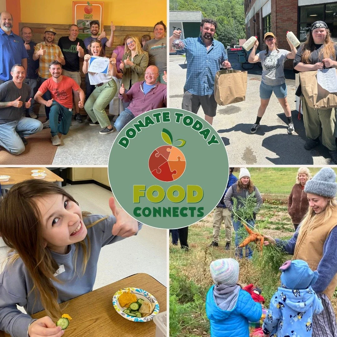You can still give your year end gift to Food Connects, and with $4,800 left in matching funds - you can make your gift go further in keeping healthy, local food flowing to our schools, families, and communities. 

Your gift turns into real deliverie