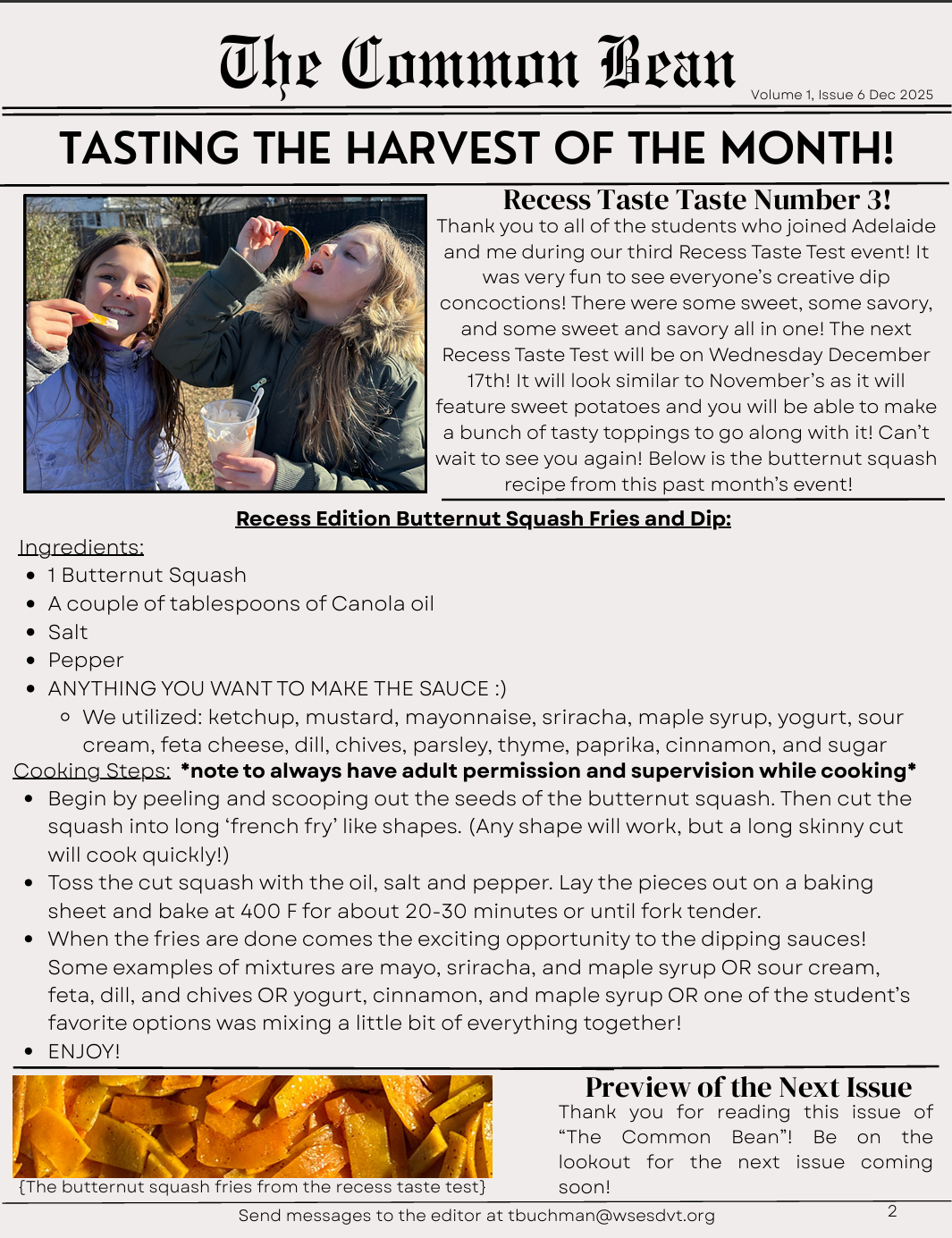 The Common Bean Editions 4-6  