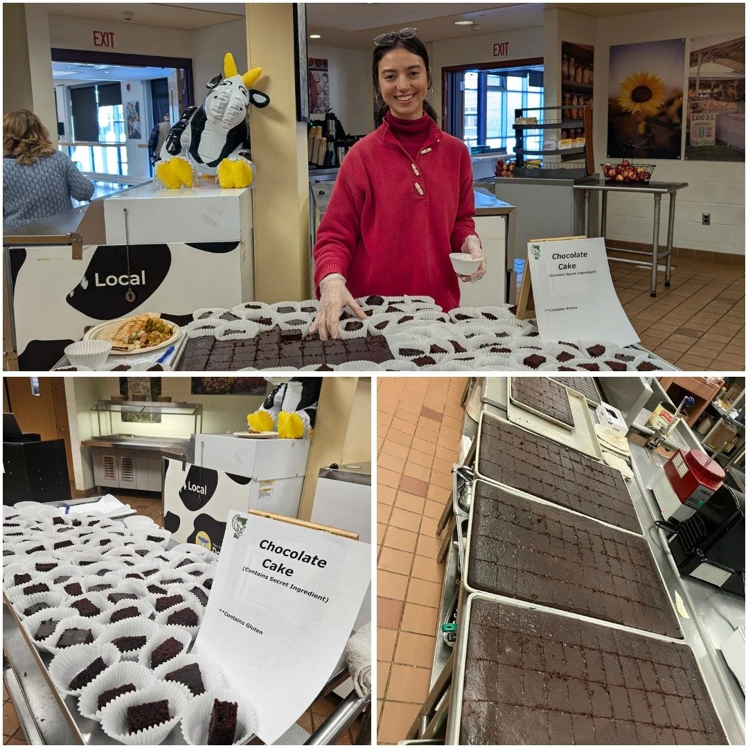 They said yes to cake, then we told them the secret ingredient was beets!

Curiosity won out at @buhscolonels and Brattleboro Area Middle School during January&rsquo;s @vtharvestofthemonth taste test, where students sampled beet cake and then compare