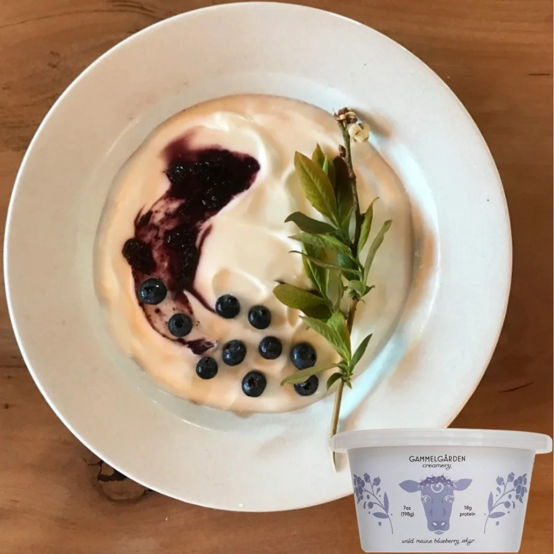Have you tried&nbsp;Gammelg&aring;rden Skyr?

This high protein&nbsp;yogurt is made in small batches by a micro dairy in Pownal, VT, @gammelgardencreamery&rsquo;s skyr is made from fresh milk that is produced by their own herd of Jersey cows.

Enjoy 