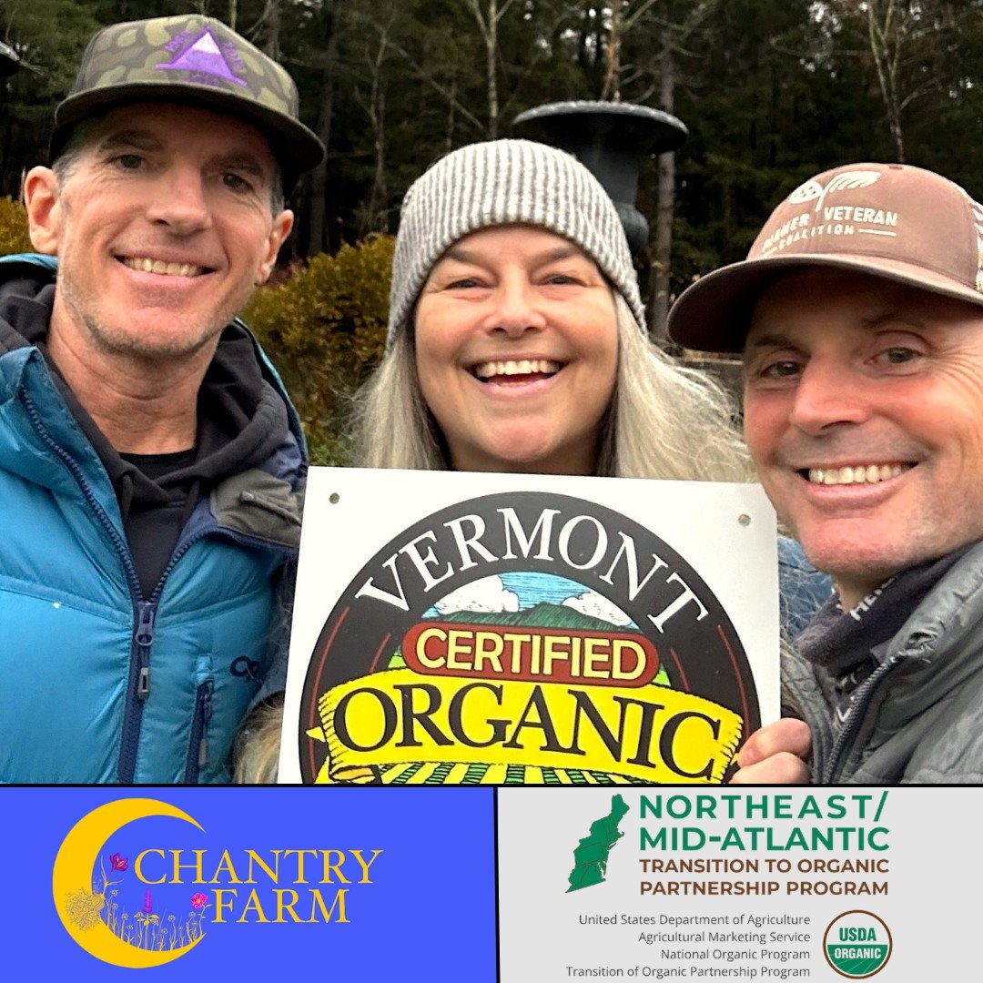VT farmers and producers: thinking about going organic? Check out TOPP (Transition to Organic Partnership Program), a USDA-funded program coordinated in Vermont by @nofavermont.

Margrit and Jay of Chantry Farm in Brattleboro worked with their organi