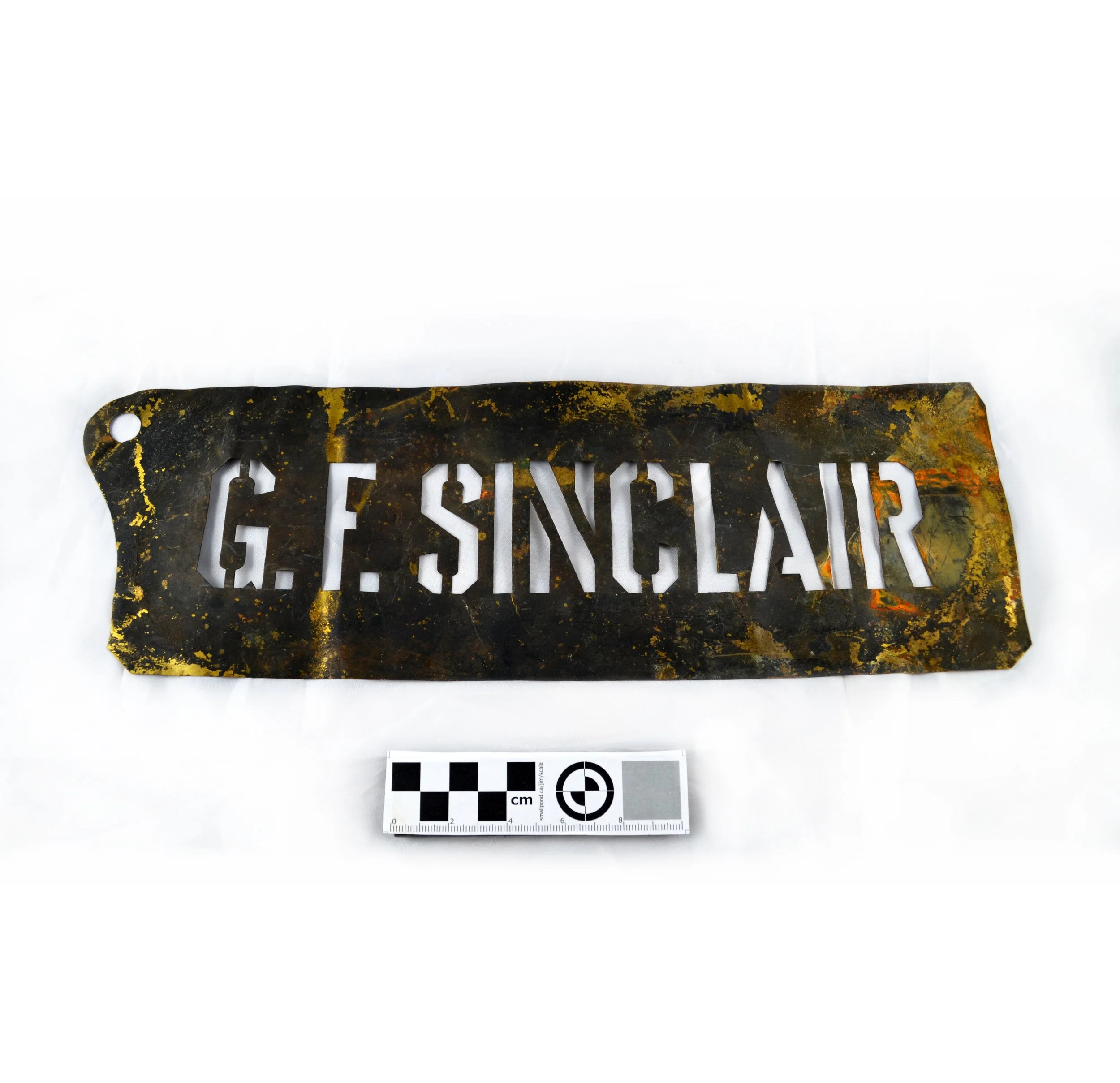 G.F. Sinclair Stencil / Pochoir G.F. Sinclair