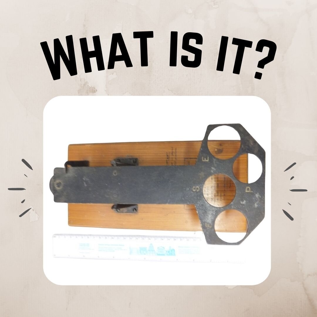 Hooray... it's What-is-it-Wednesday! This week's mystery artifact might come in handy this weekend! If you think you know what it is, please comment below with your answer. As always, we'll reveal the correct answer next Wednesday.

We had some great