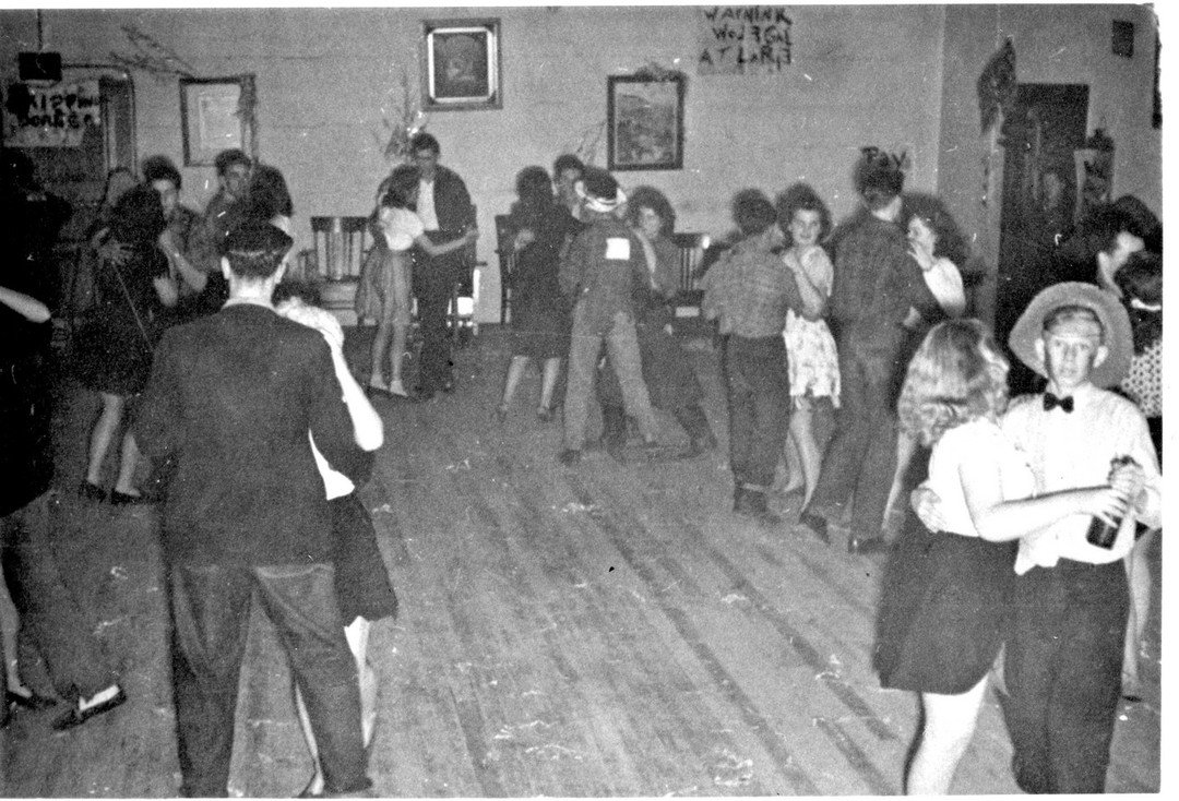 It was International Dance Day on Monday (29th April) so get your dancing shoes on and join us for a Throwback Thursday jig down memory lane. 
Today's throwback photo is of a Summerland Teen Town 'Sadie Hawkins' dance. A 'Sadie Hawkins' dance was one