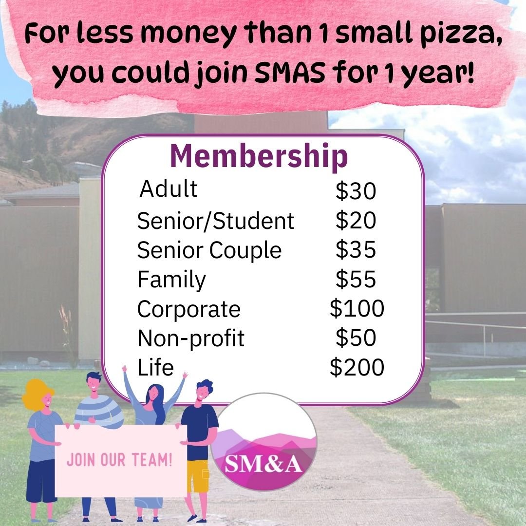 Join the Summerland Museum for as little as $20 for a year's membership. That's less than 1 small takeout pizza! We may not taste as good but our benefits far outweigh a pizza! 
Join our team and help to preserve our community's unique heritage.
http
