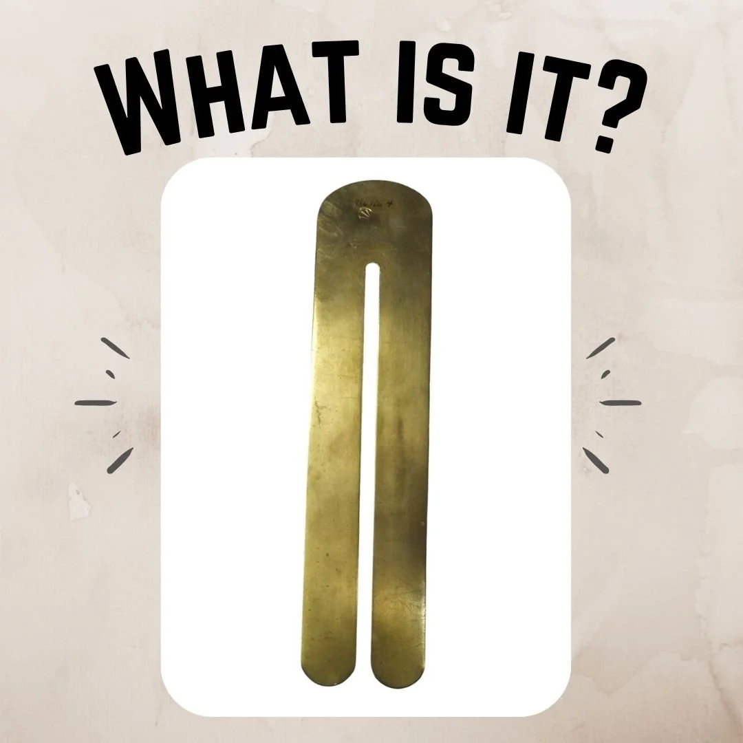 It's your favourite time of the week... yes, it's What-is-it-Wednesday! We're sticking with a military theme today, in honour of Remembrance Day. Do you know what this mystery artifact is? If you think you recognise it or would like to take a guess, 