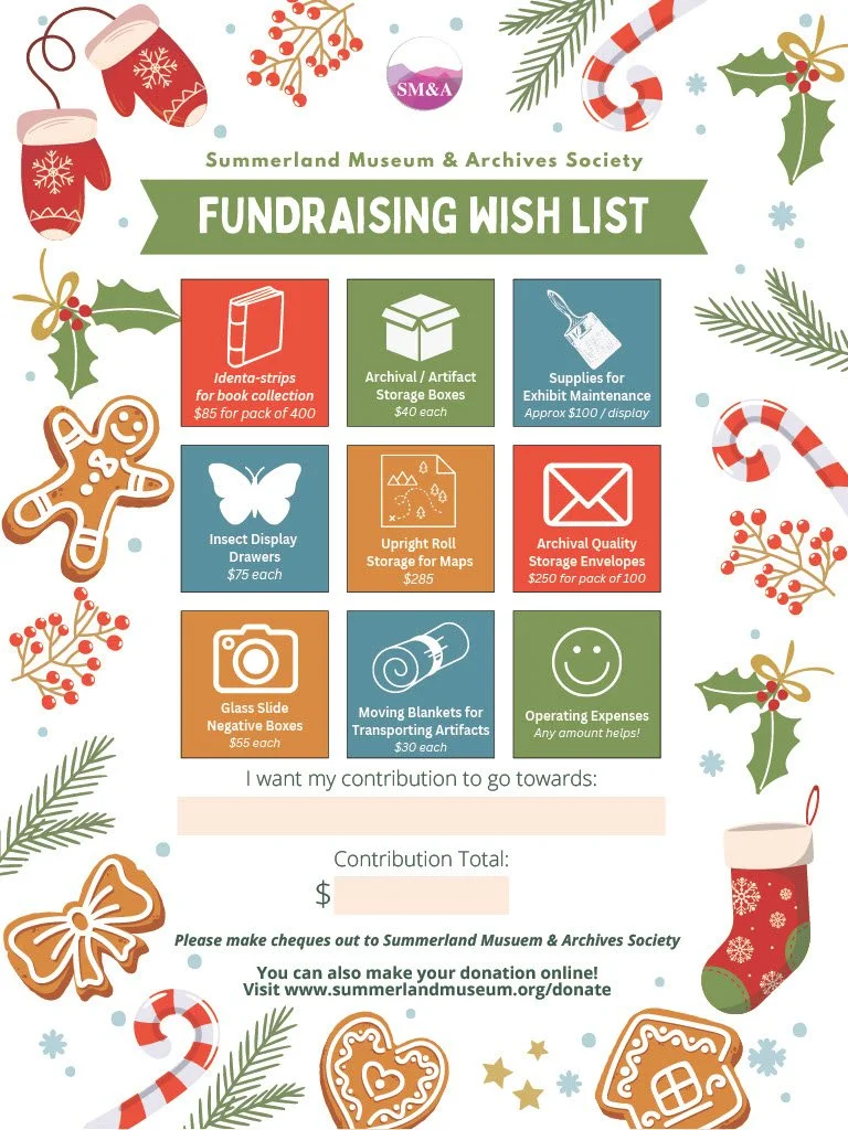 As many of you know, at this time of year the museum holds its biggest annual fundraiser. Our &ldquo;Christmas Wishlist&rdquo; outlines the key items needed by the museum, and we ask our supporters to help if they can. This fundraiser has always been