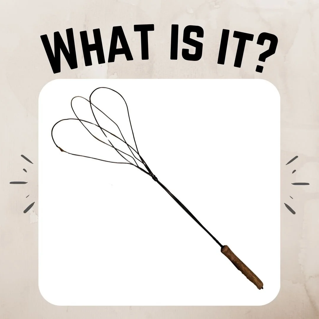Get those thinking caps back on... it's only time for What-is-it-Wednesday again! Do you recognise this week's mystery artifact? Don't beat yourself up if not - just take a guess! Please leave your answers in the comments below, and we'll reveal the 