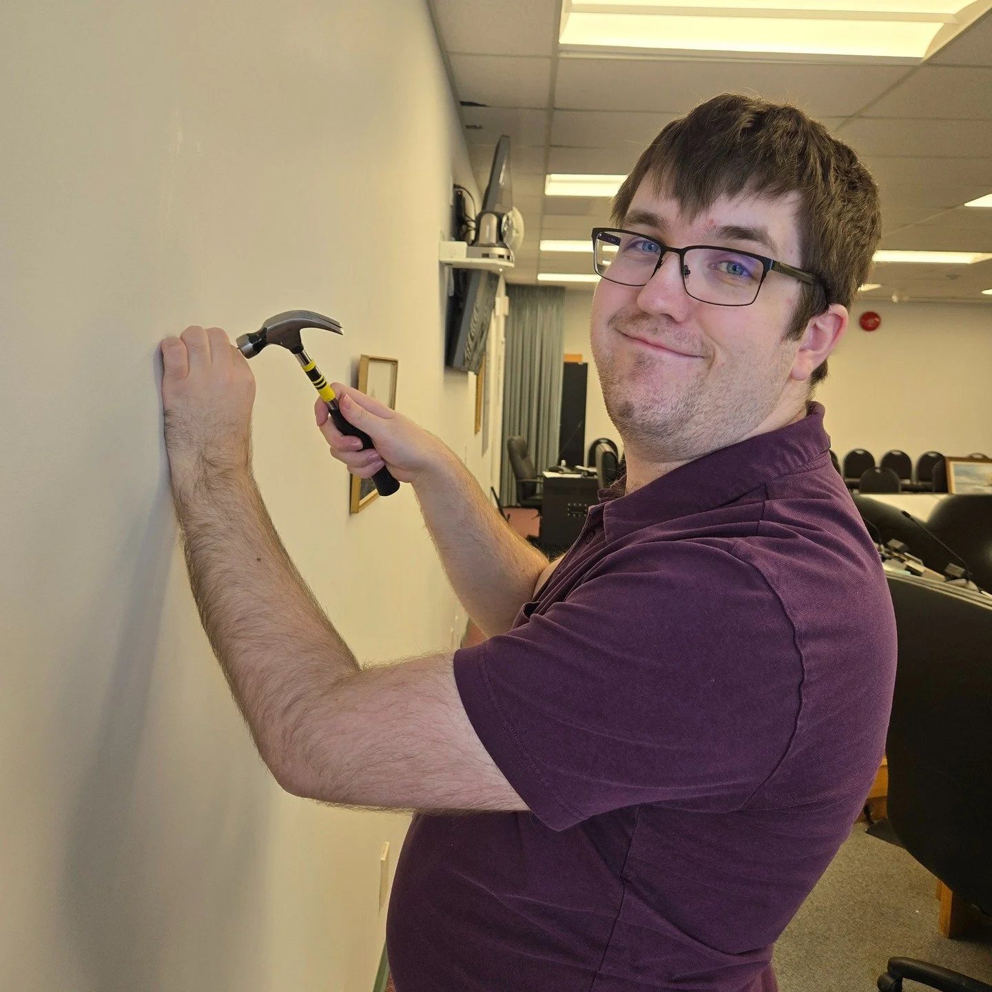 Hello once again folks, Cole here.

This week me and our curator Petra were working on a exhibit for the Summerland Municipal Hall council chambers revolving around the Kettle Valley Railway in honour of the 30 year anniversary of the Kettle Valley S