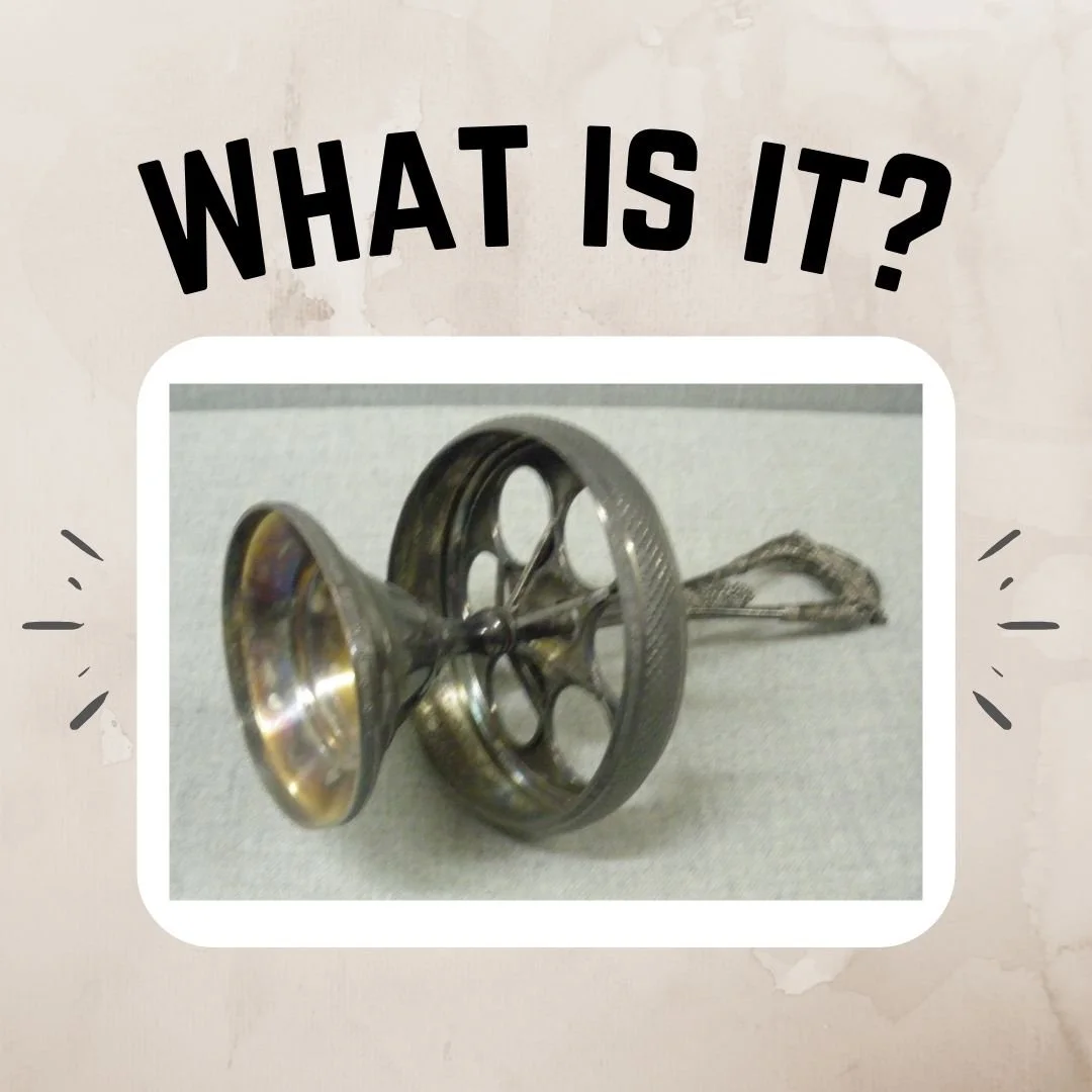 Press pause on your Christmas preparations... it's time for What-is-it-Wednesday! Do you recognise today's mystery artifact? If you know what it is, or would like to take a guess, please leave your answer in the comments below. As always, we'll revea