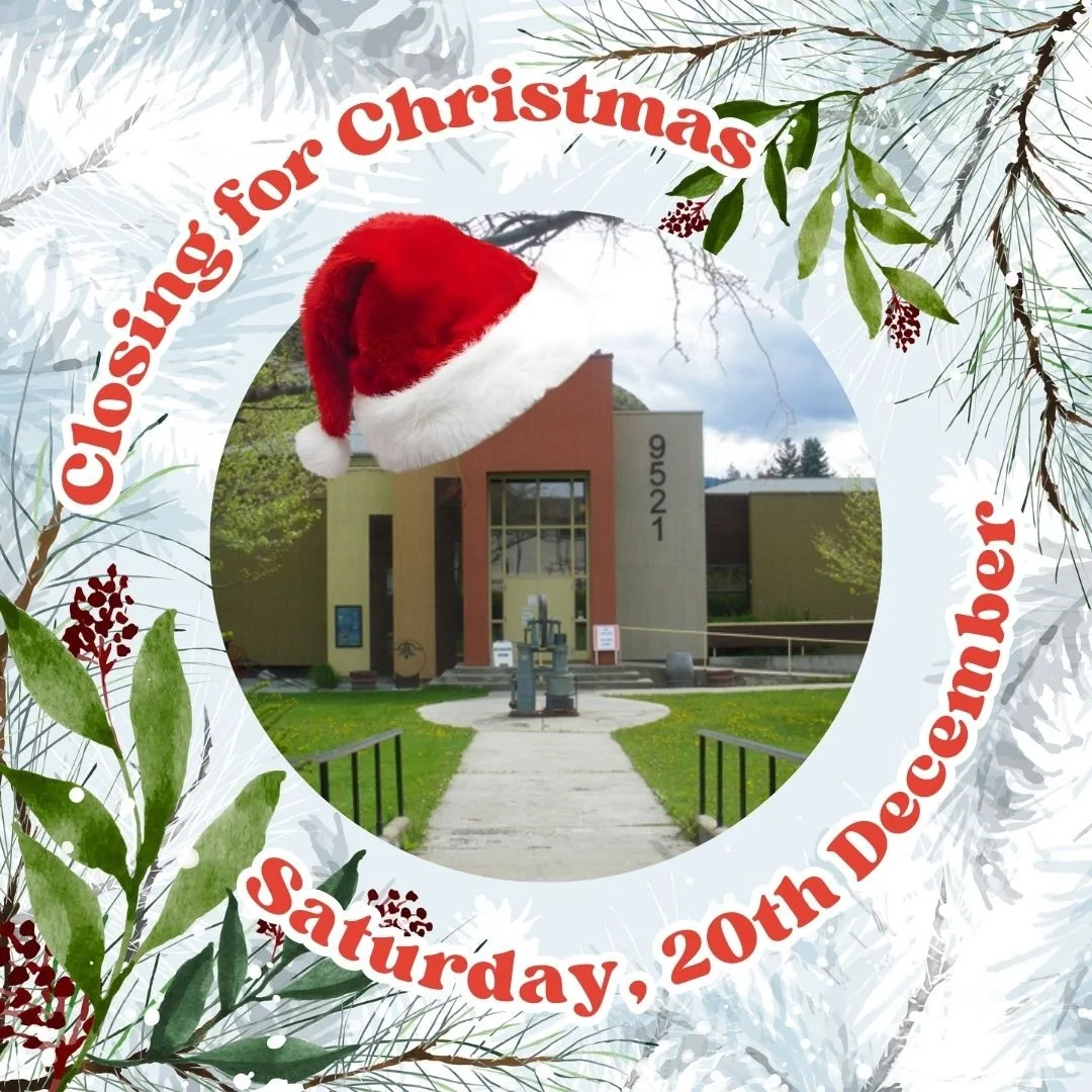 We will be closing for the holidays at 4pm on Saturday, so be sure to call in to the museum this week to pick up a 2026 Calendar, do some last-minute Christmas shopping, and check out our exhibits before we close for the season. 🎅🎄