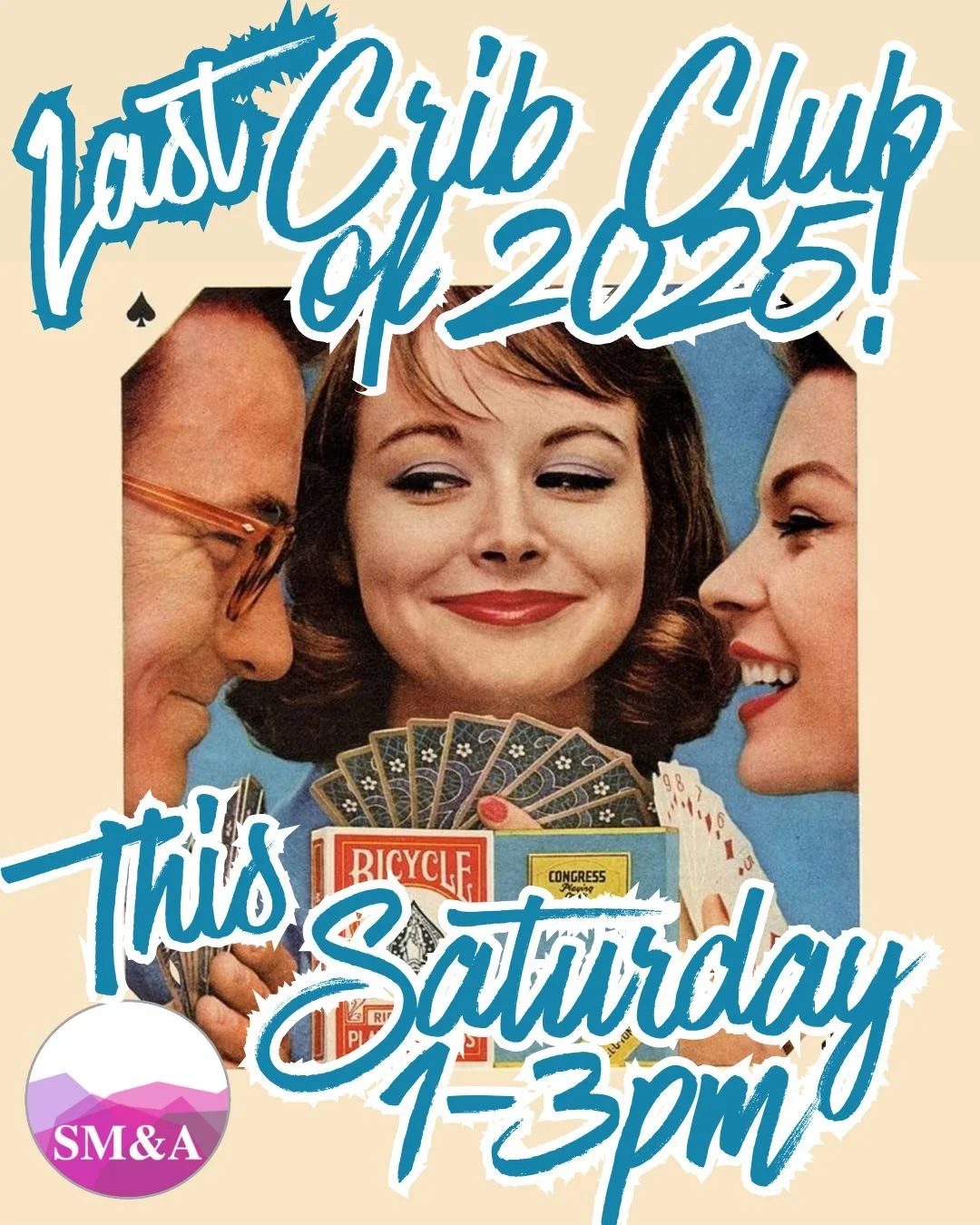 Join us at the museum this Saturday for the last Crib Club of 2025! 
All ages and abilities are most welcome to join in the fun!
Watch out for 2026 dates coming soon!