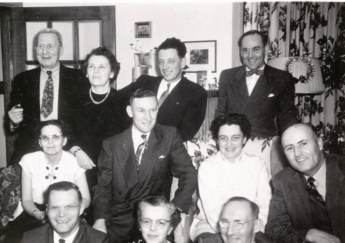 The holiday season would not be complete without the ubiquitous office Christmas party, so for this last Throwback Thursday of 2025, we travel back to 1953 for the Summerland Council Christmas Party!

This glamorous group is seen celebrating the fest
