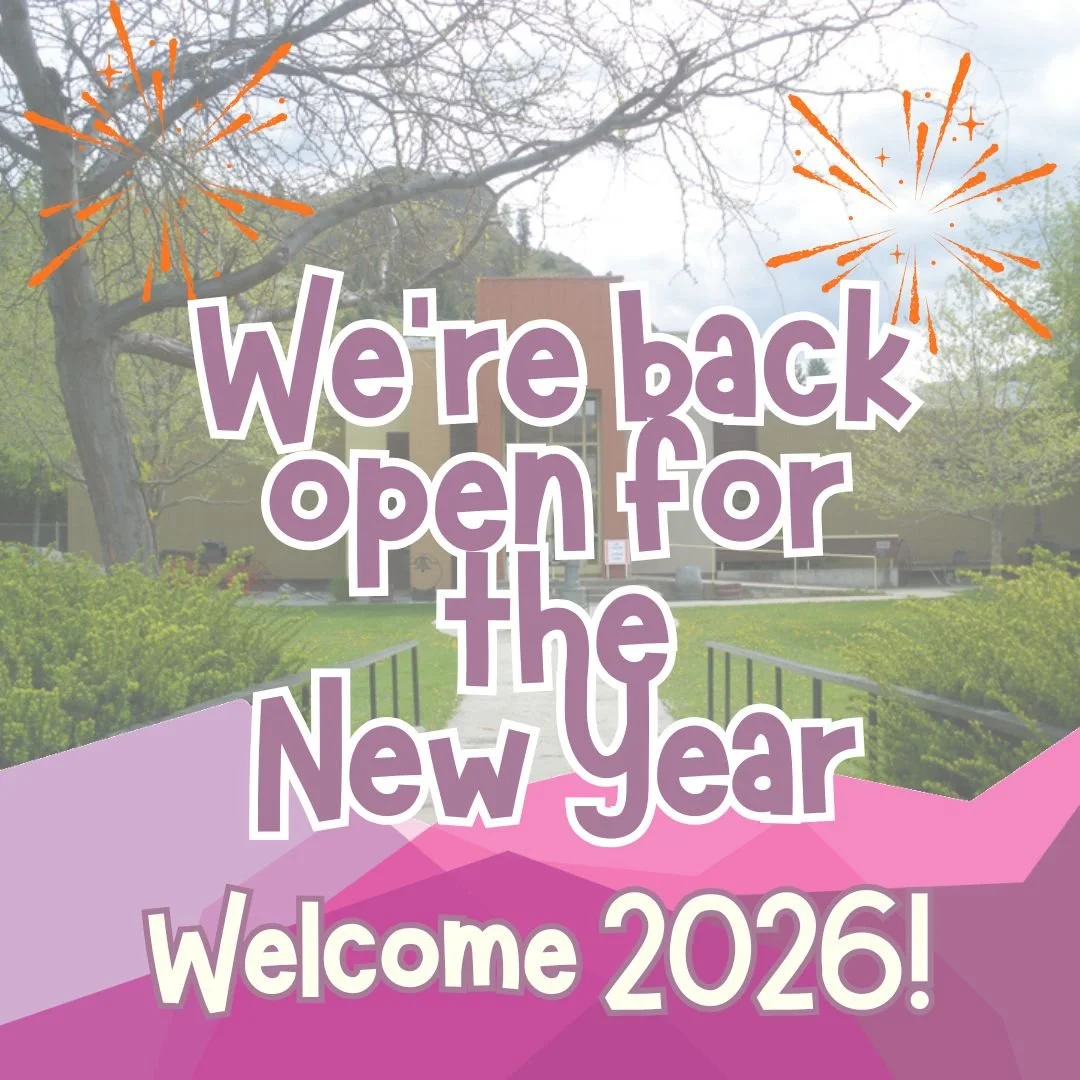 We're back open after the winter break, and looking forward to seeing all your smiling faces!
Here's to an exciting 2026 🎉