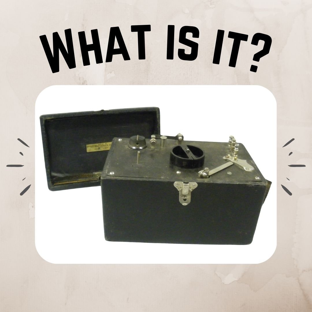 Sun hats might seem more appropriate on this beautiful sunny day (!), but it's time to swap them for your thinking caps again. Yes, it's What-is-it-Wednesday! Do you recognise today's mystery artifact, or can you decipher its use? If you think you kn