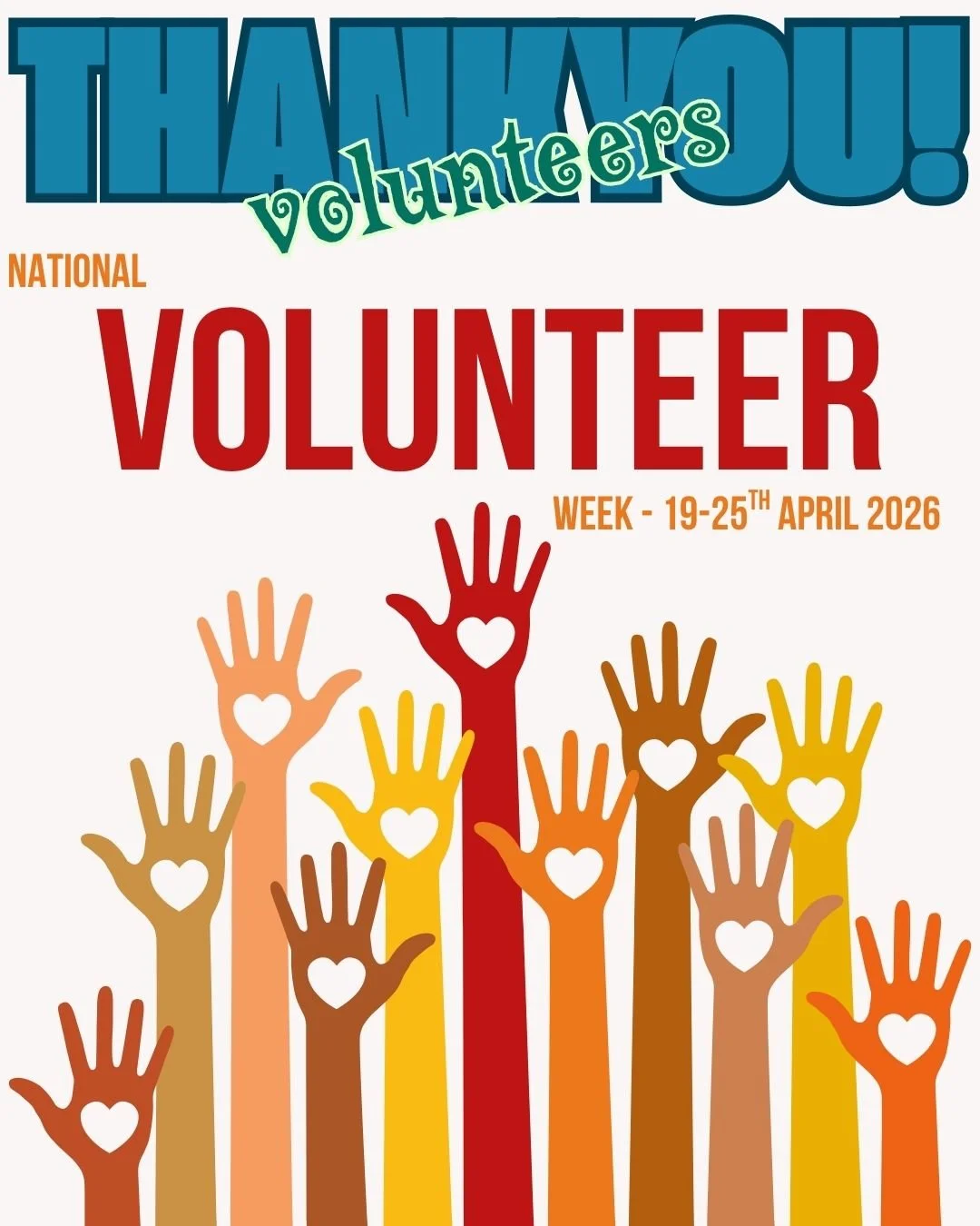 It's National Volunteer Week (19th-25th April), so here's to our fabulous team of volunteers! Thank you for everything you do for us, from cataloguing obituaries to staffing the front desk, maintaining the model railway to decorating the museum, rese