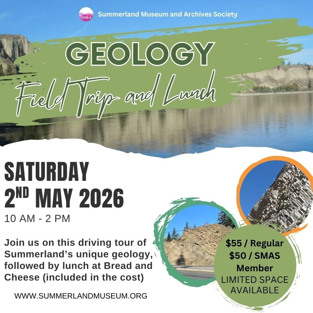 Want to keep the Earth Week celebrations going on a little longer? Why don't you join us on our famous Geology Field Trip &amp; Lunch, next Saturday, 2nd May? Learn all about the earth you walk on every day, and why Summerland's geology is so unique.